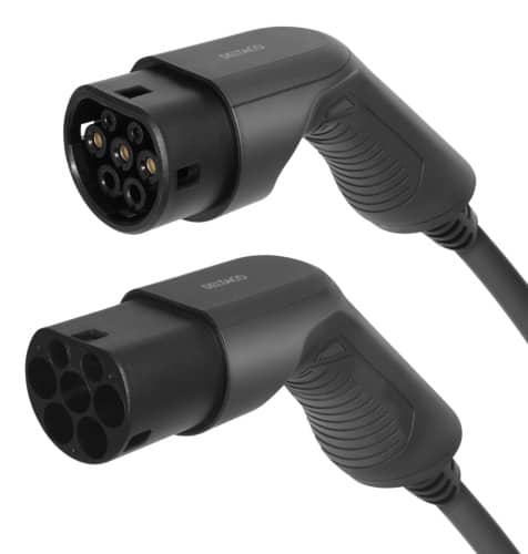 Deltaco E-Charge kaapeli | Type 2 | 3-vaihe 32A | 3m