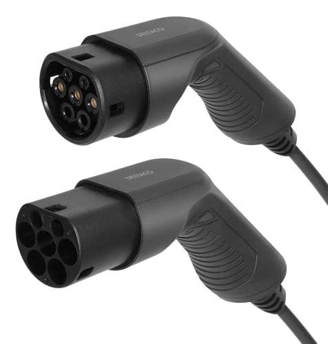 Deltaco e-Charge | Type 2 | 3-vaihe | 16A | Kierrekaapeli | 3-5m - Image 2